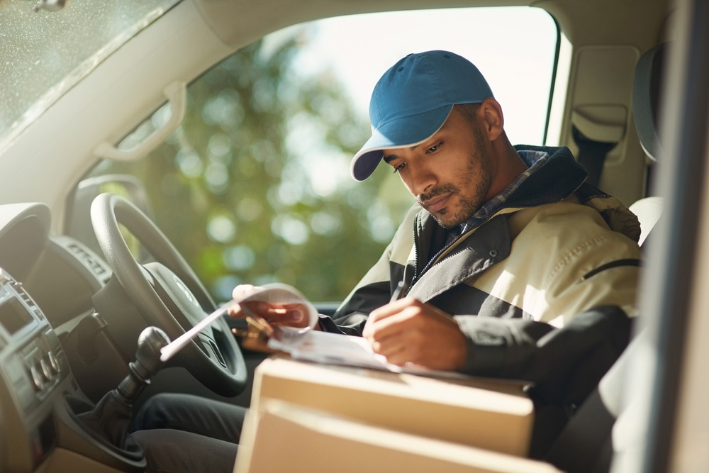 paying courier insurance